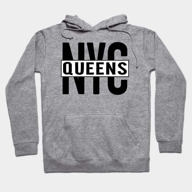 Queens NYC Hoodie by colorsplash